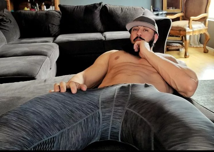 relaxing on the couch