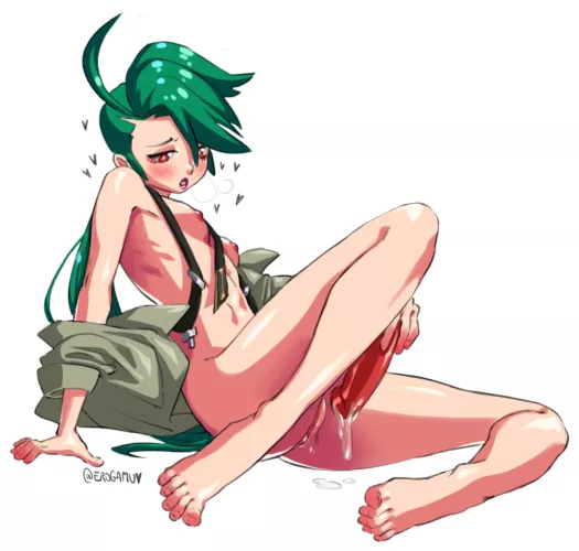 Rika with her dildo (Erogamu)