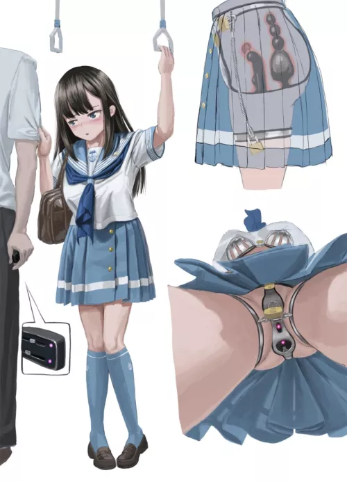 Secretly plugged in public!