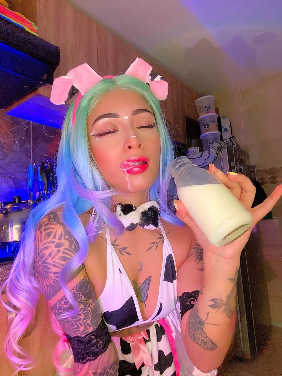 Take me for walks daily and I'll be a good cow.