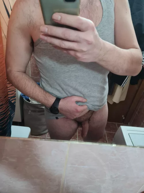 Taking off the undies after work is the best