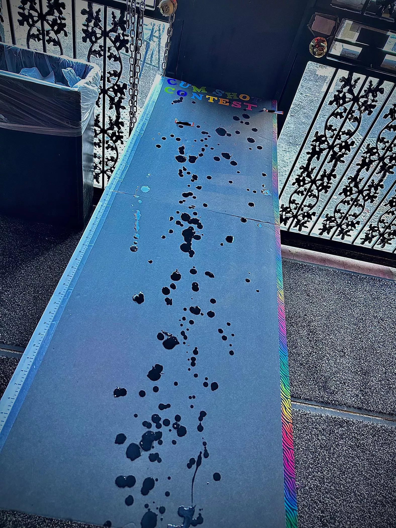 The boys and I had a contest this weekend. I placed 🥉 but there was a lot of STIFF competition so I’m still proud! 💦