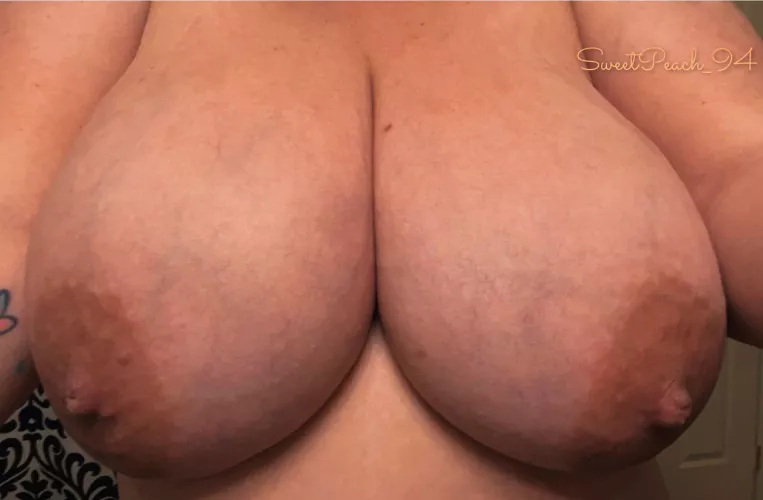 The further along I get in this pregnancy, the fuller and bigger they become