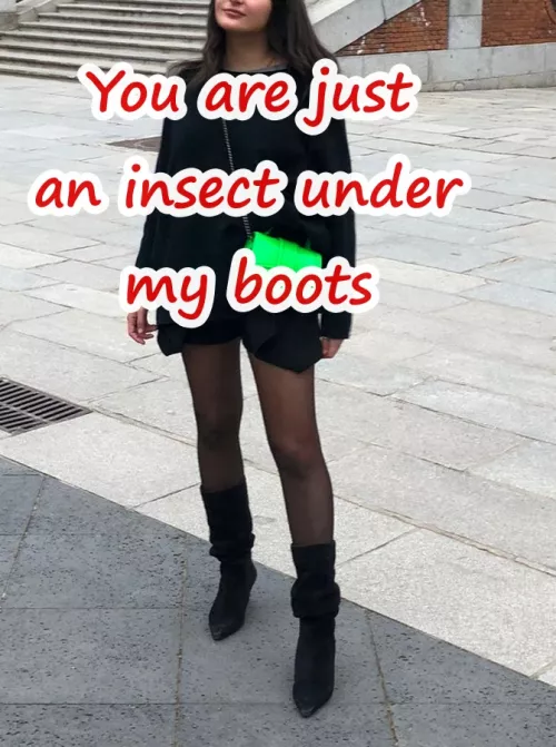 What do I think when I do trampling?