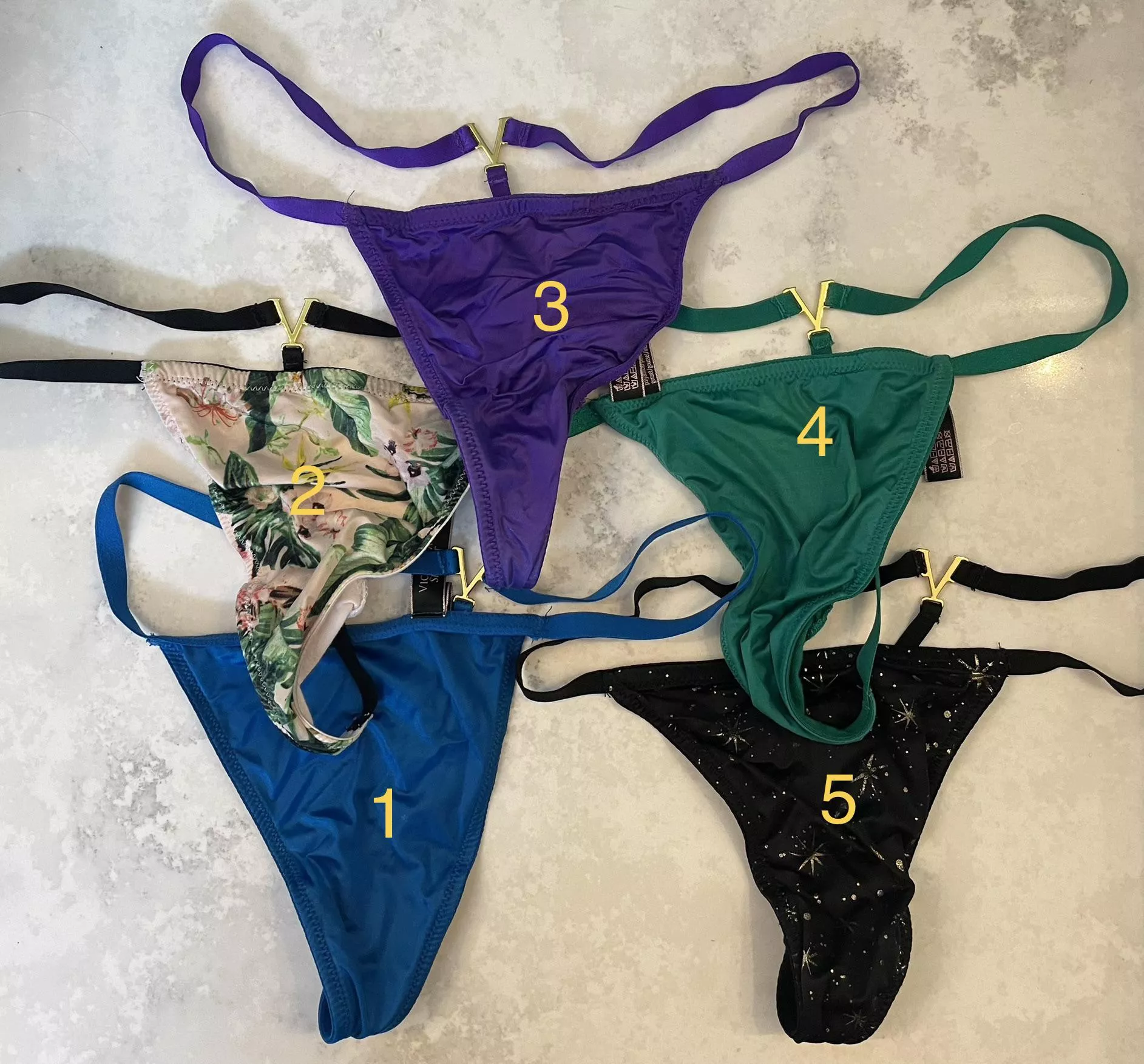 What thong should I wear tomorrow?