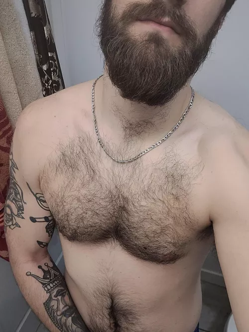Would a tattoo look good under my chest hair?