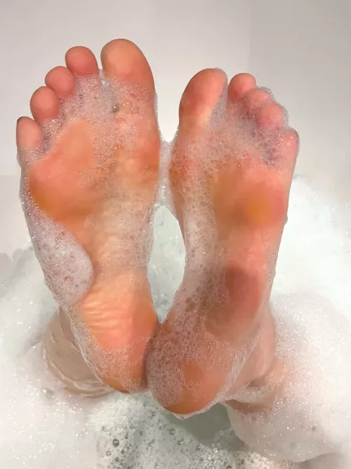 Would you please lick the foam off my soft soles?!