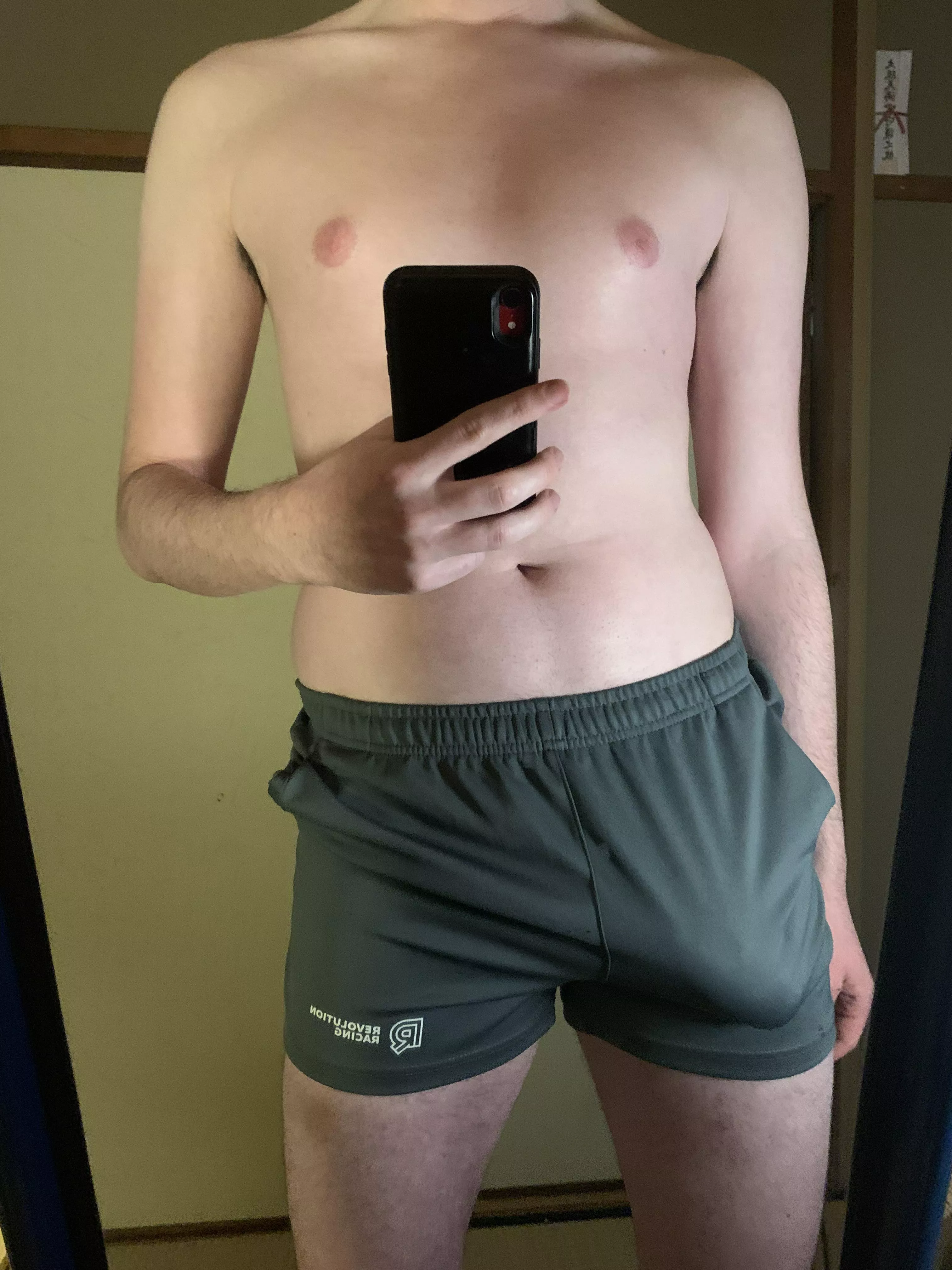 25 do you think anyone at the gym noticed ?