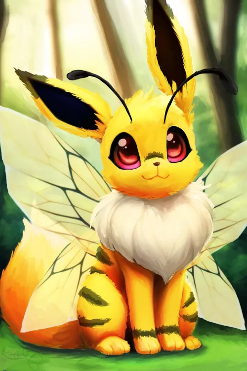 A BeeVEE , it's a Beedrill and a Eevee