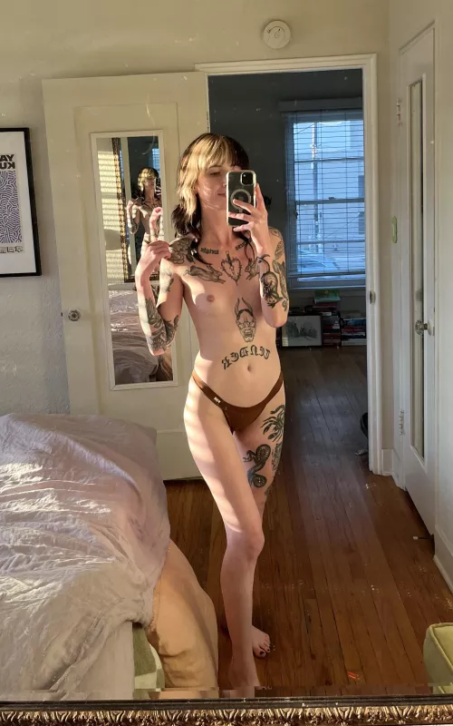 Anyone order a small titty goth girl?