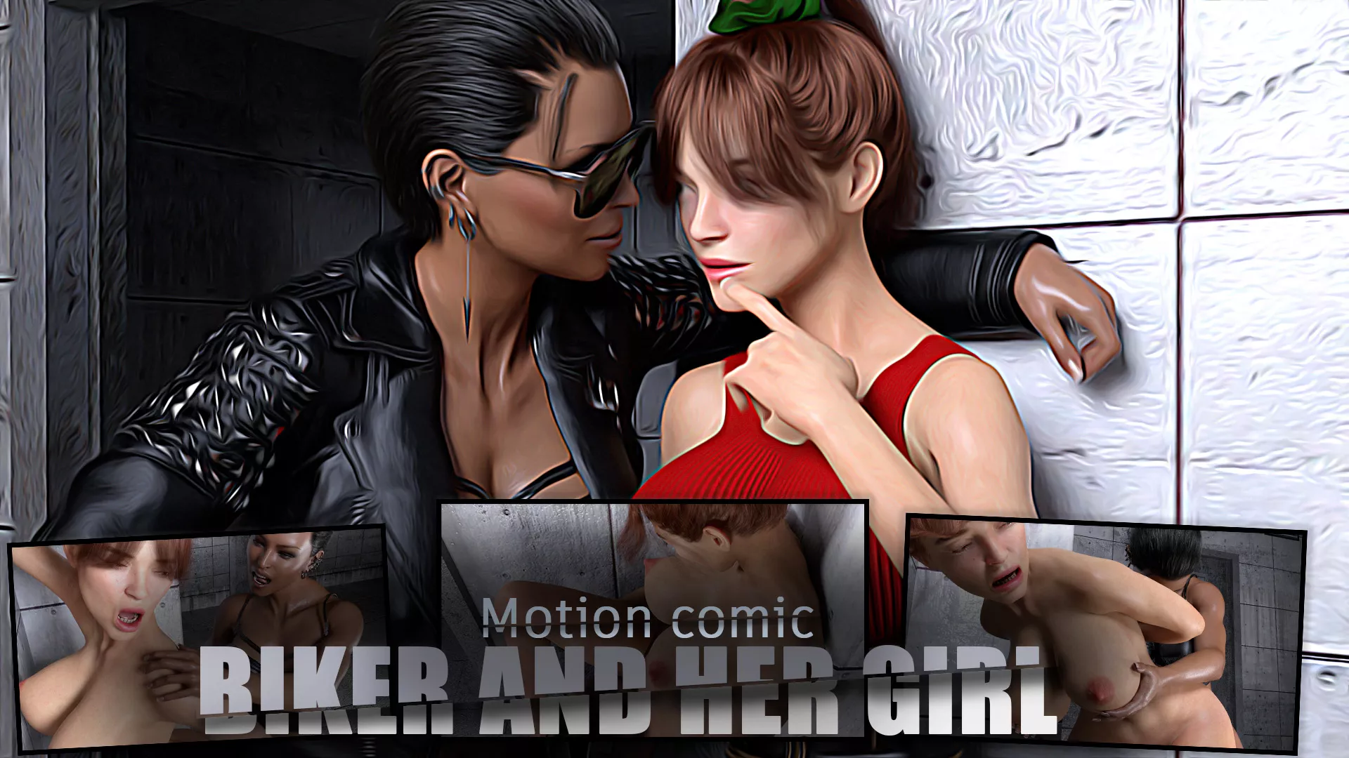 Biker and Her Girl Motion Comic is out (Marlis Studio)