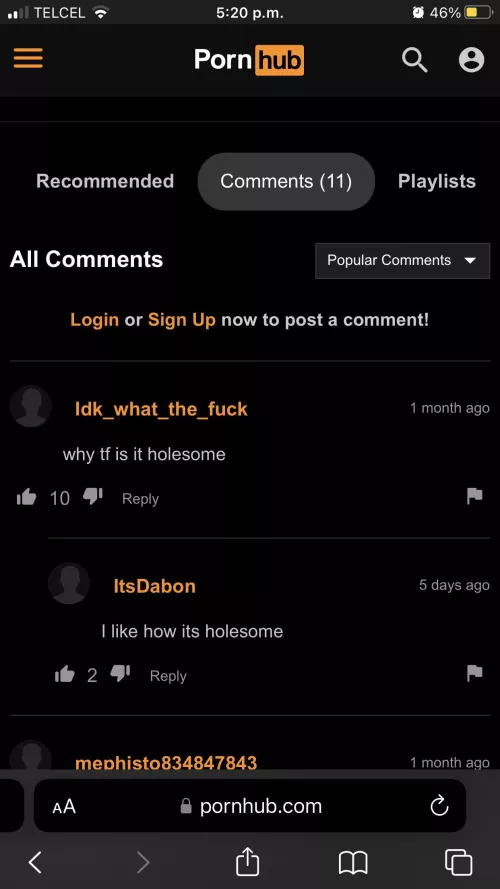 Couldn’t bust a nut to how wholesome it was