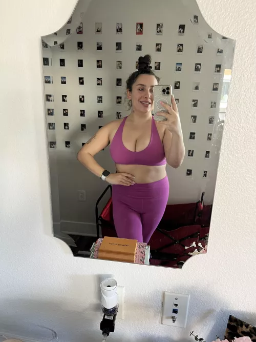 Do you like my new workout bra?