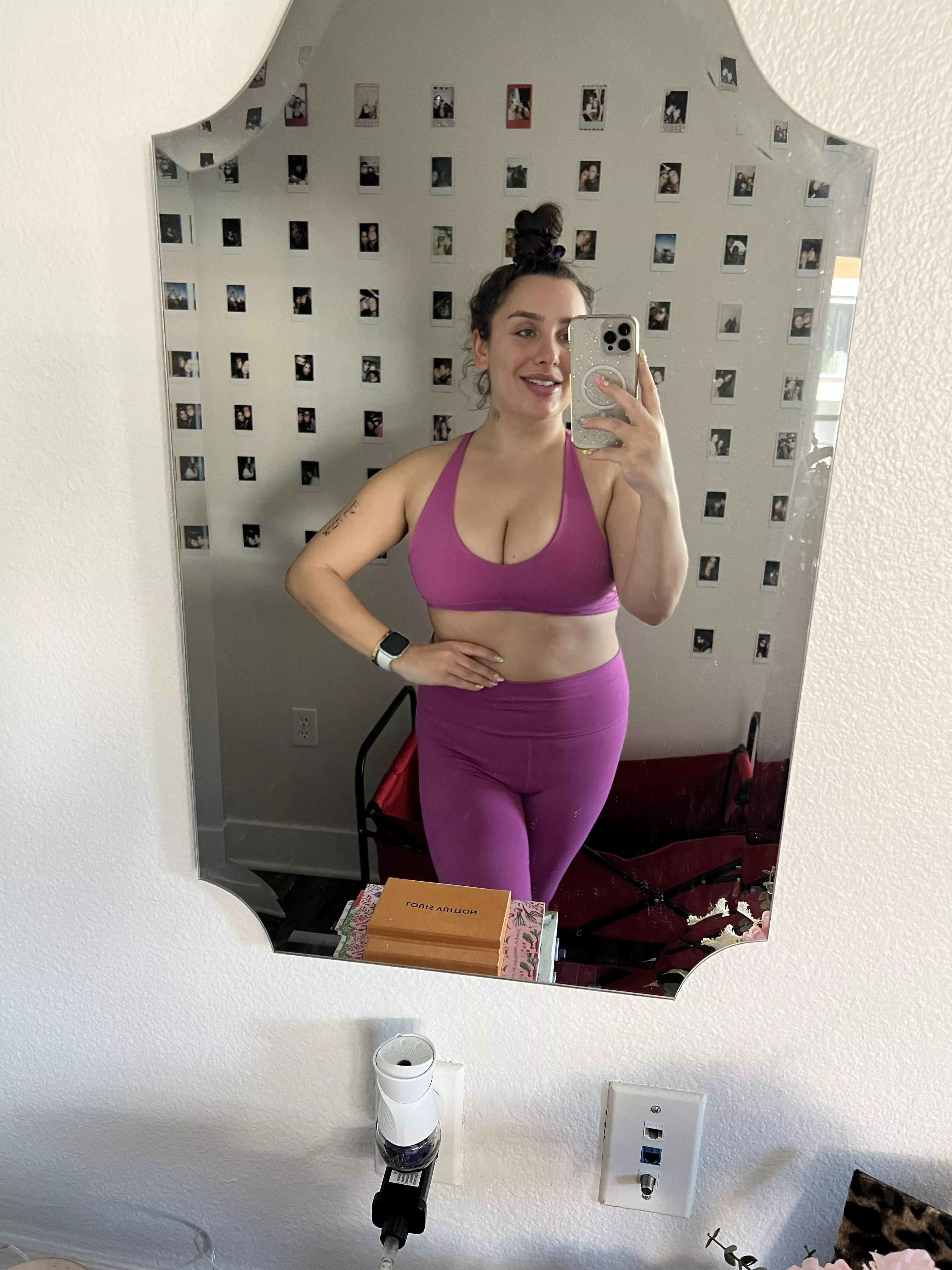 Do you like my new workout bra?