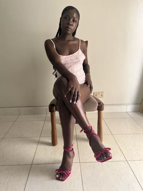 Do you like my pink dress