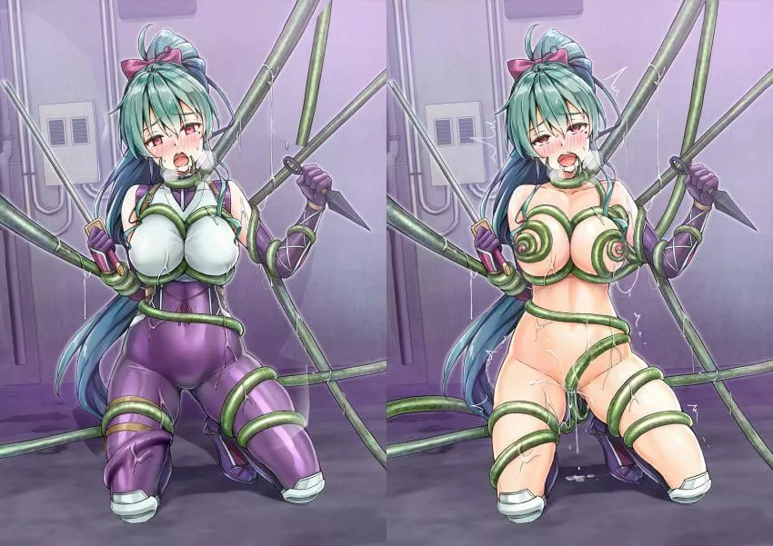 Don’t think that that little dagger will do her much good (kotatsu / kotatsu358)