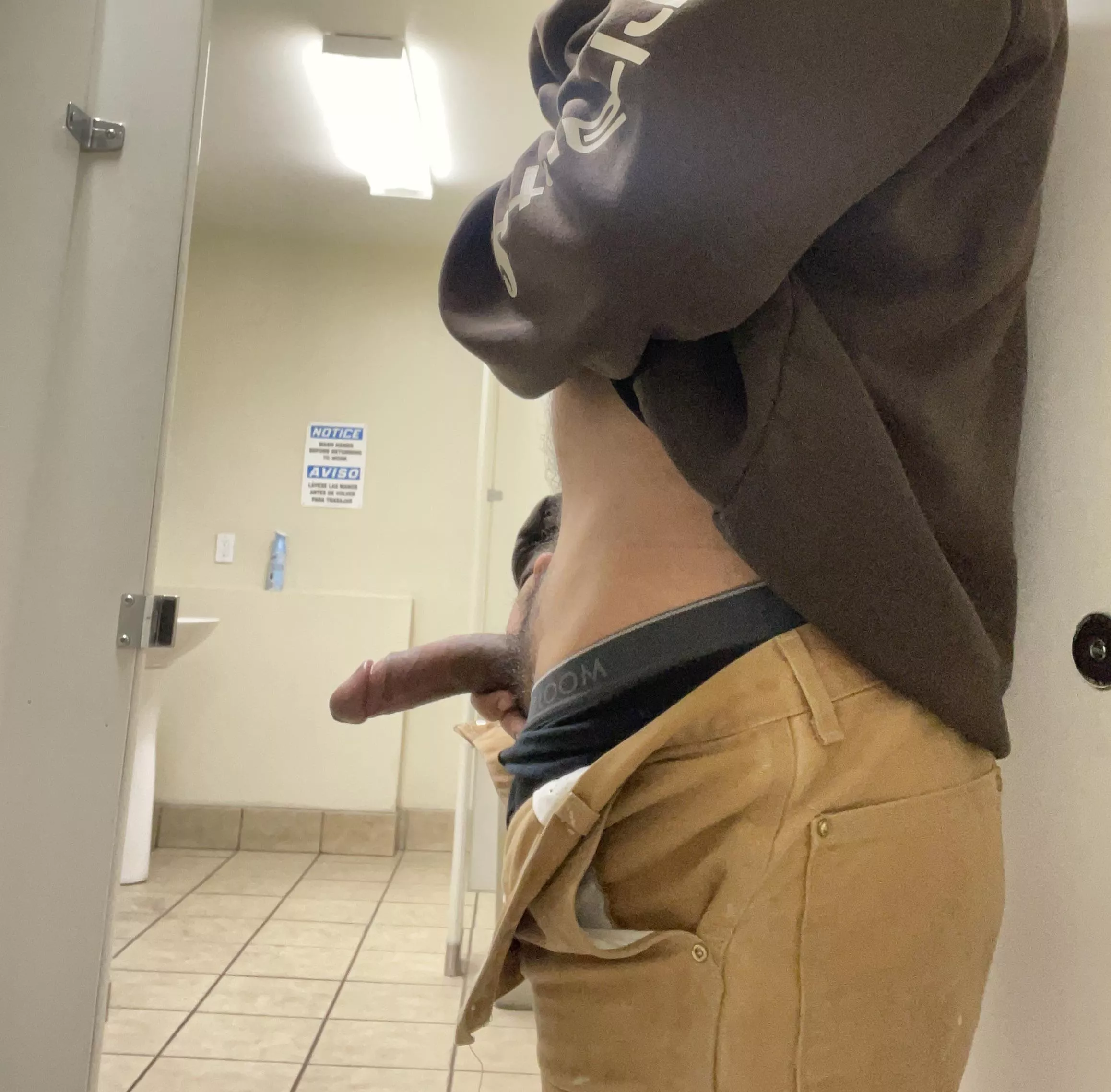 “Going to take a piss” currently at work