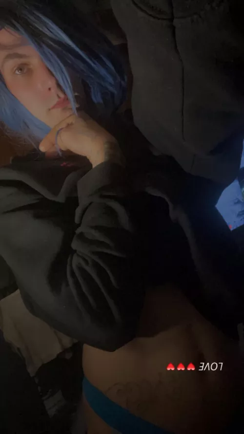 Guess I’ll cum in my own mouth later then 😌