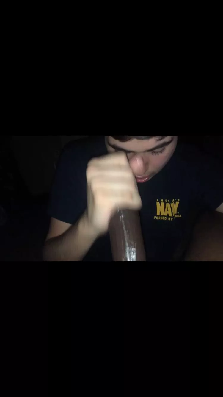 He promise he would take his time with my throat