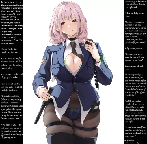 Horny Police - Get Off Easy for a First Offense [femdom] [facesitting] [gender neutral pov]