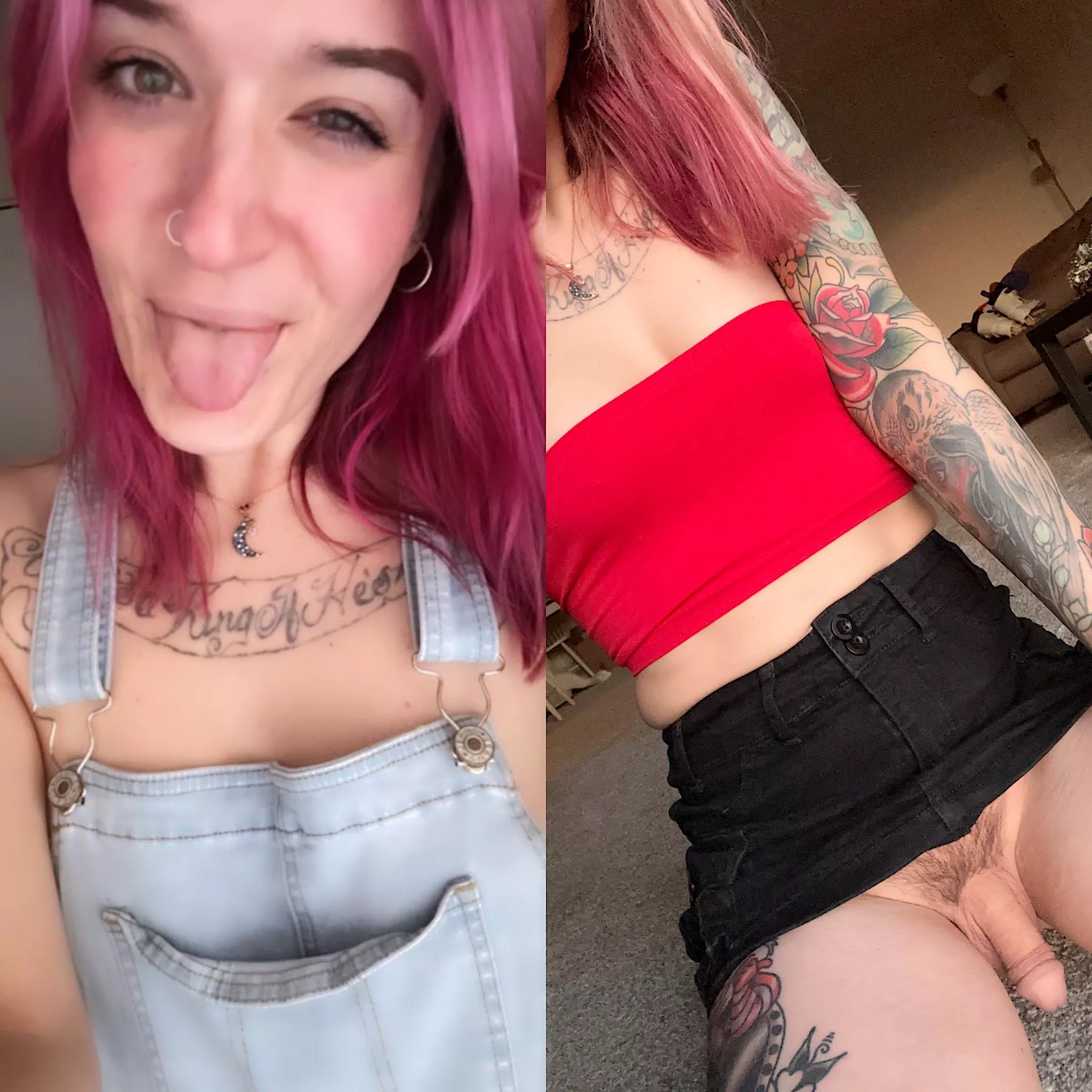 I forgot to wear panties… i hope you don’t mind 🤭