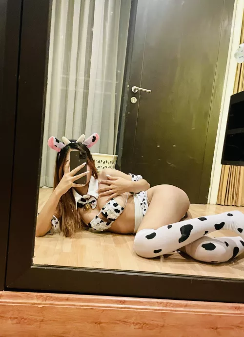 I like to play dress up 🐮