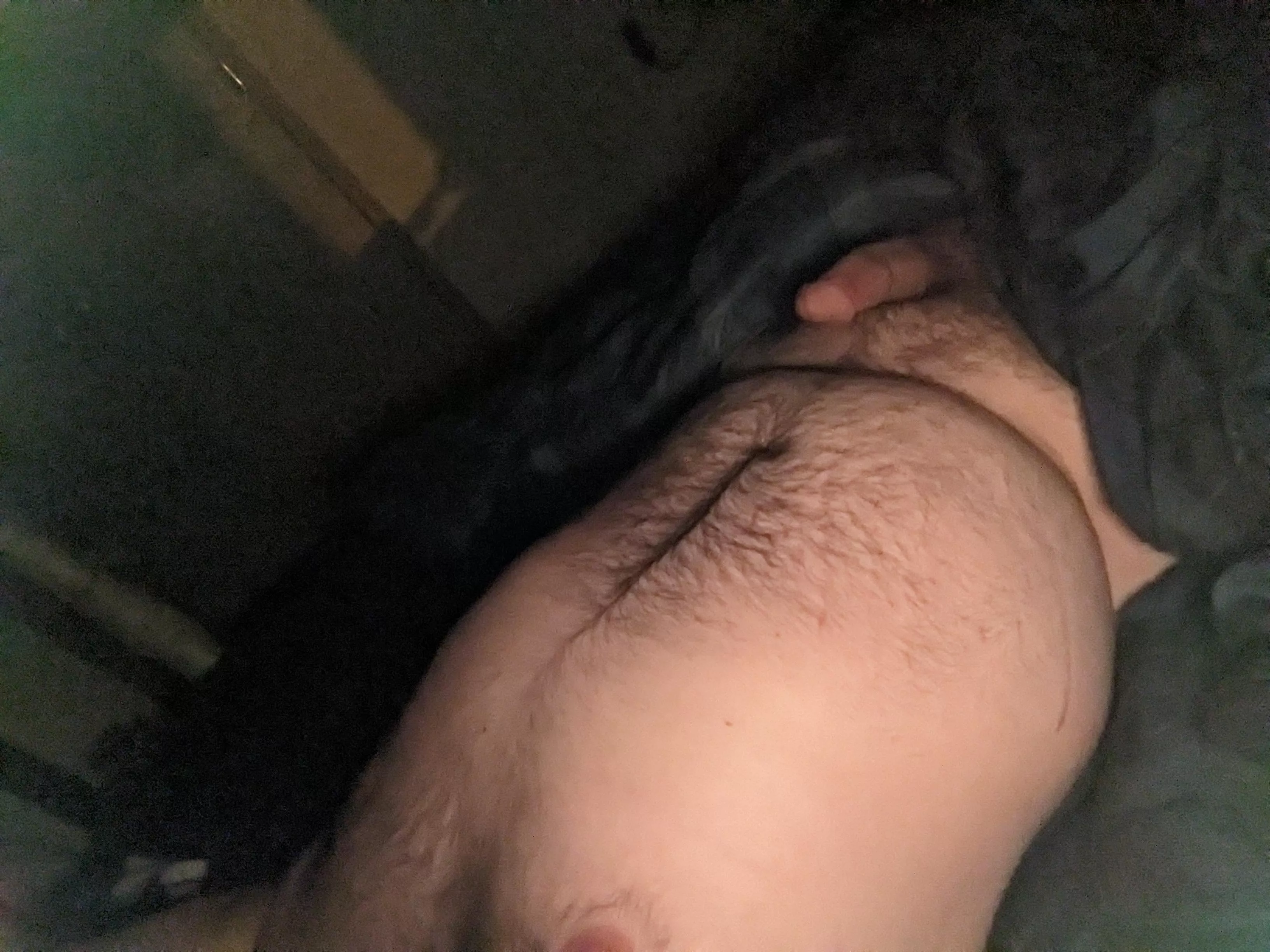 I love being naked in bed