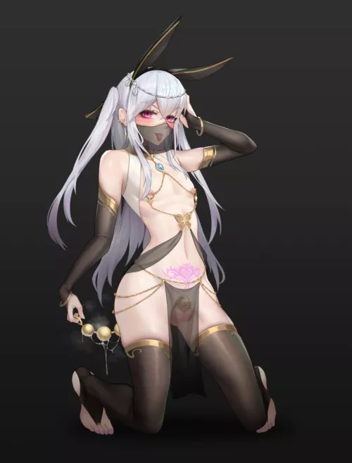 I want to be bunny in chastity 🥰❤