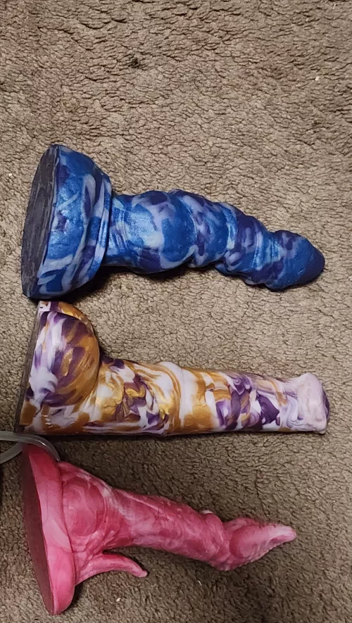 I'm building my collection, three toys so far.