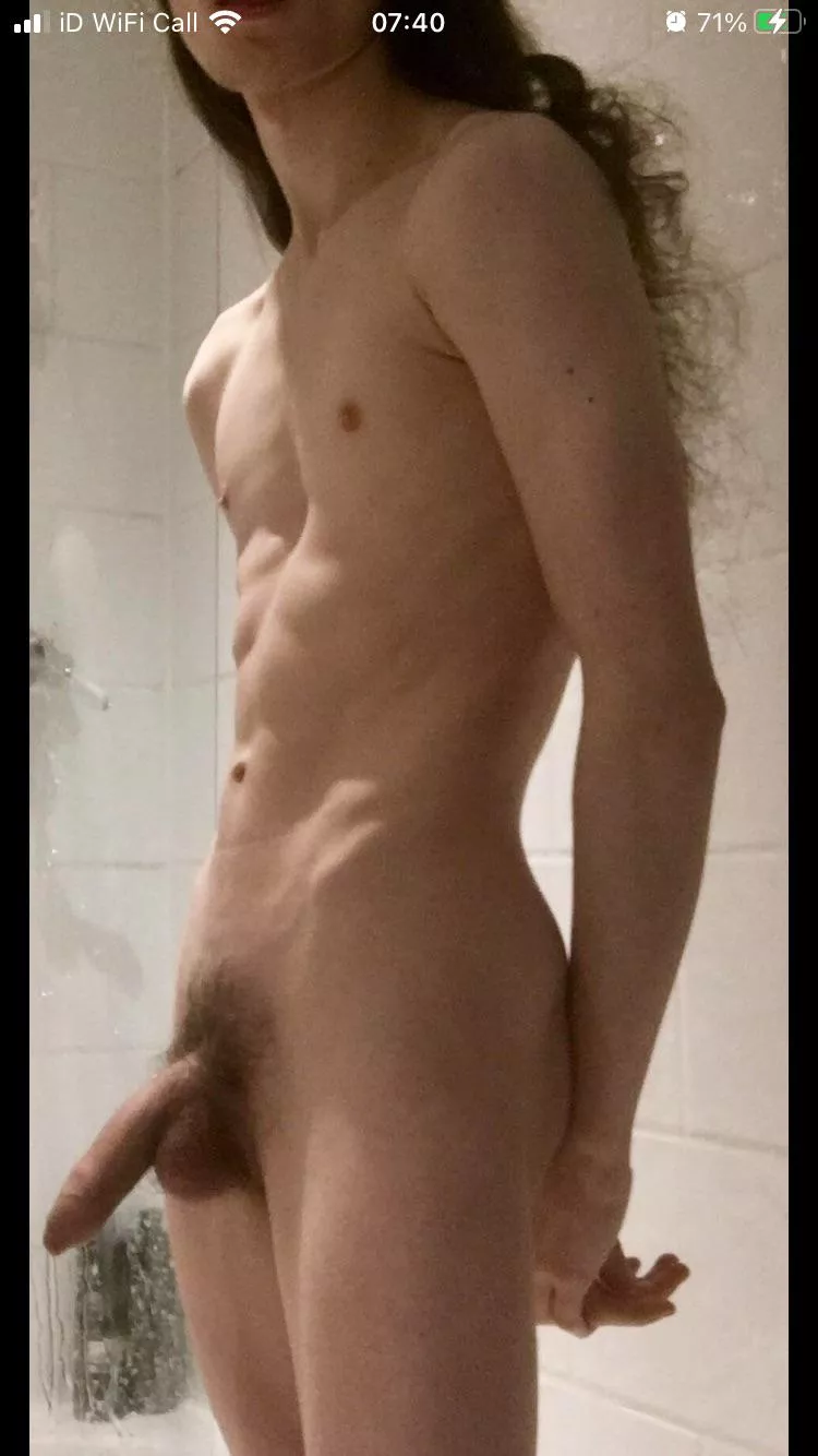 In the shower (19M)