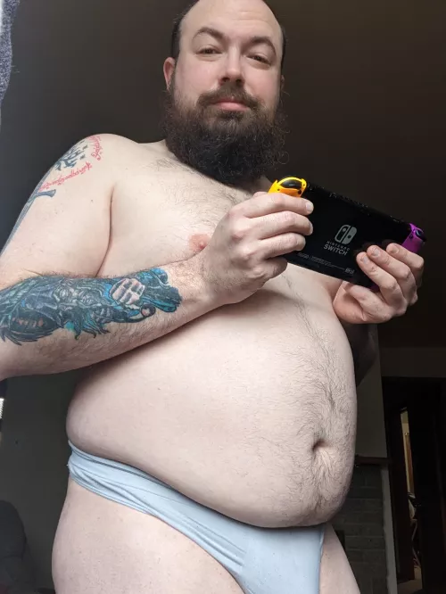 Just a switch and his Switch 😅