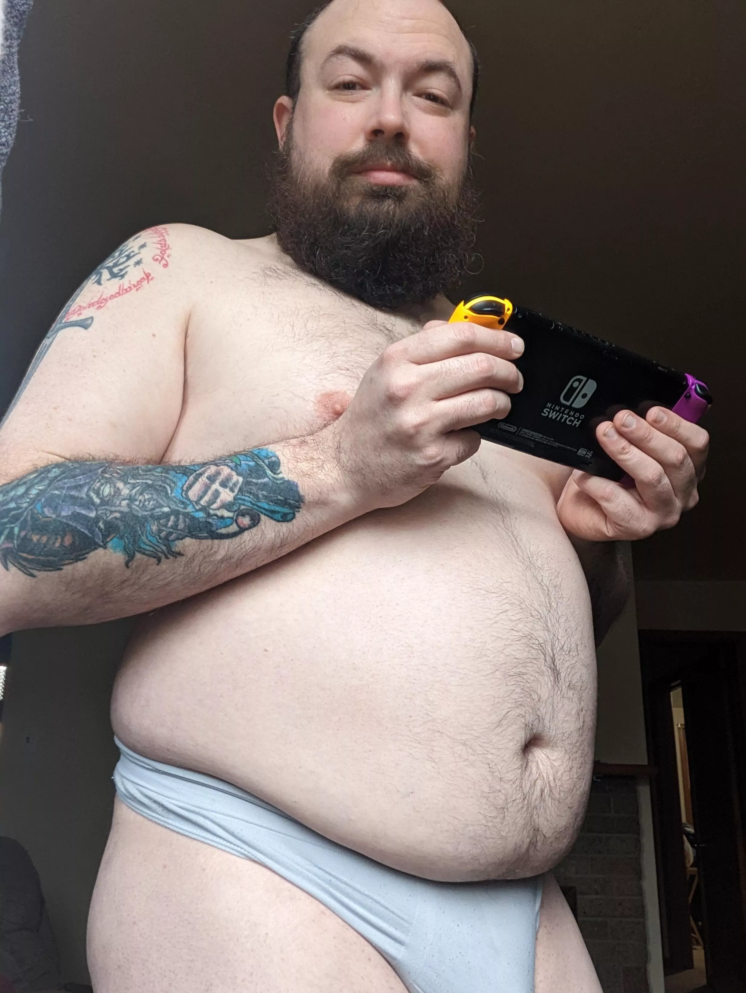 Just a switch and his Switch 😅