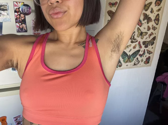 Just got out of hot yoga!