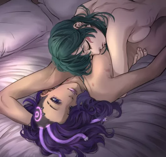 Kiriko,Sombra cuddle <3