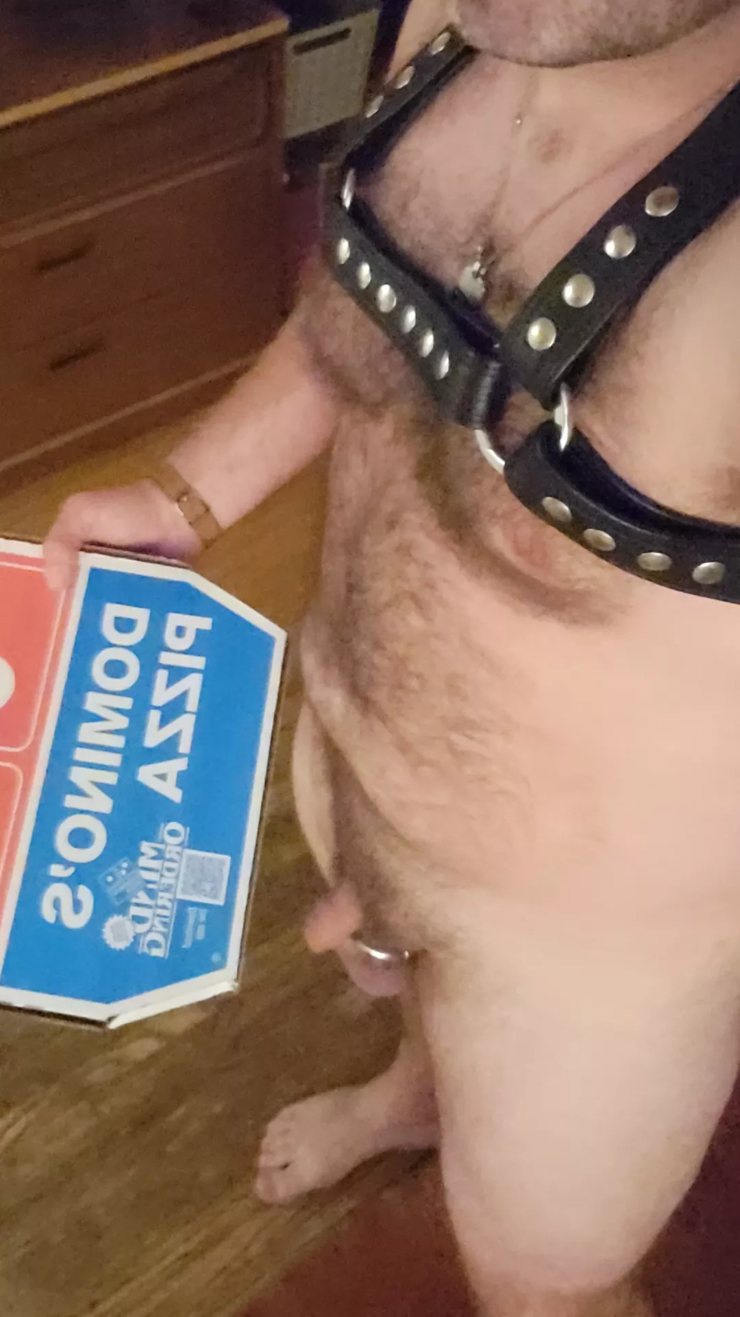 little did the delivery guy know...