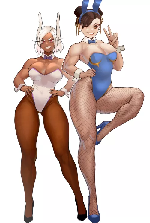 Mirko & Chun-Li - queens of thighs share a birthday (zukululu)