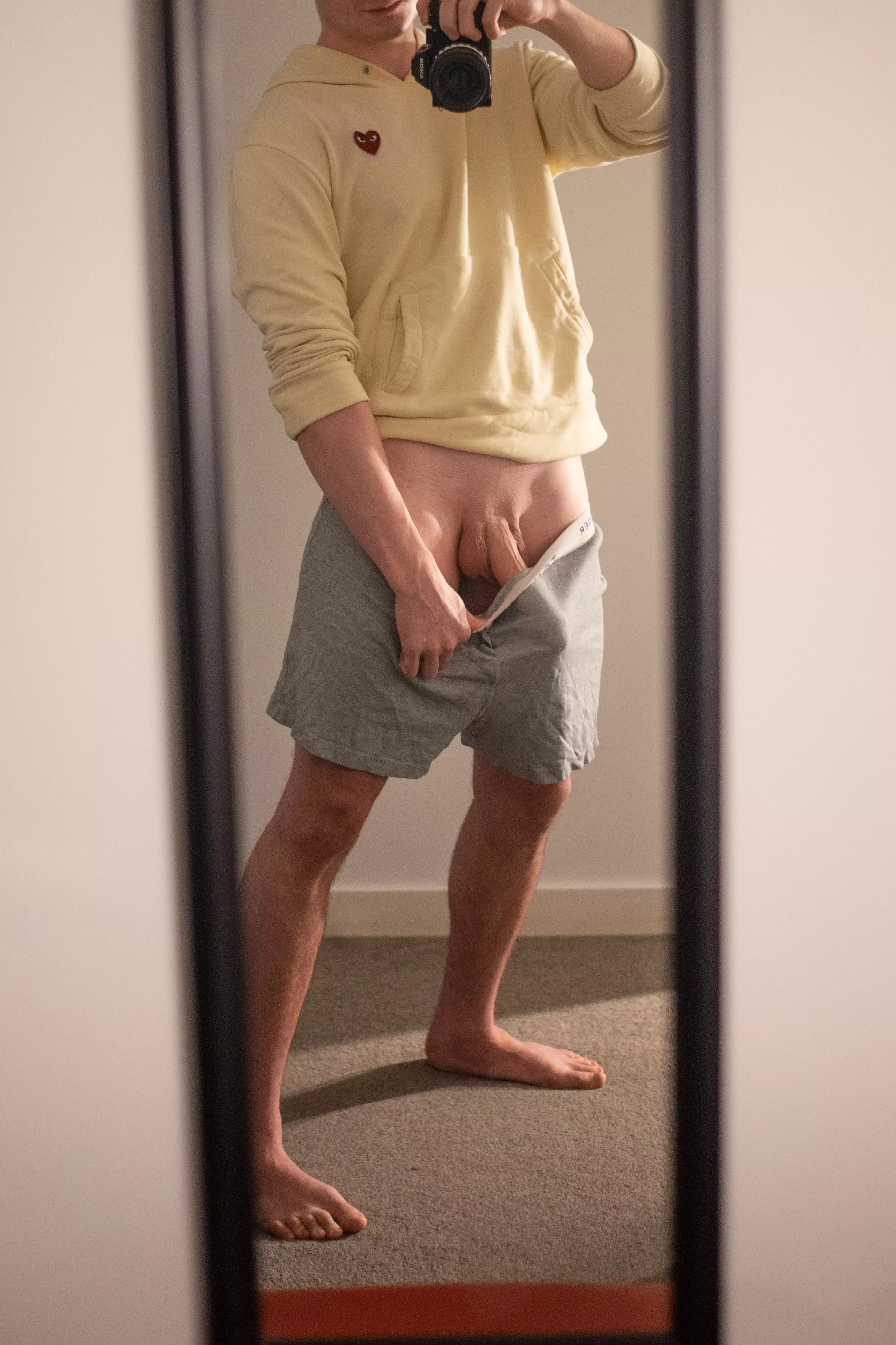 My half in - half out bulge