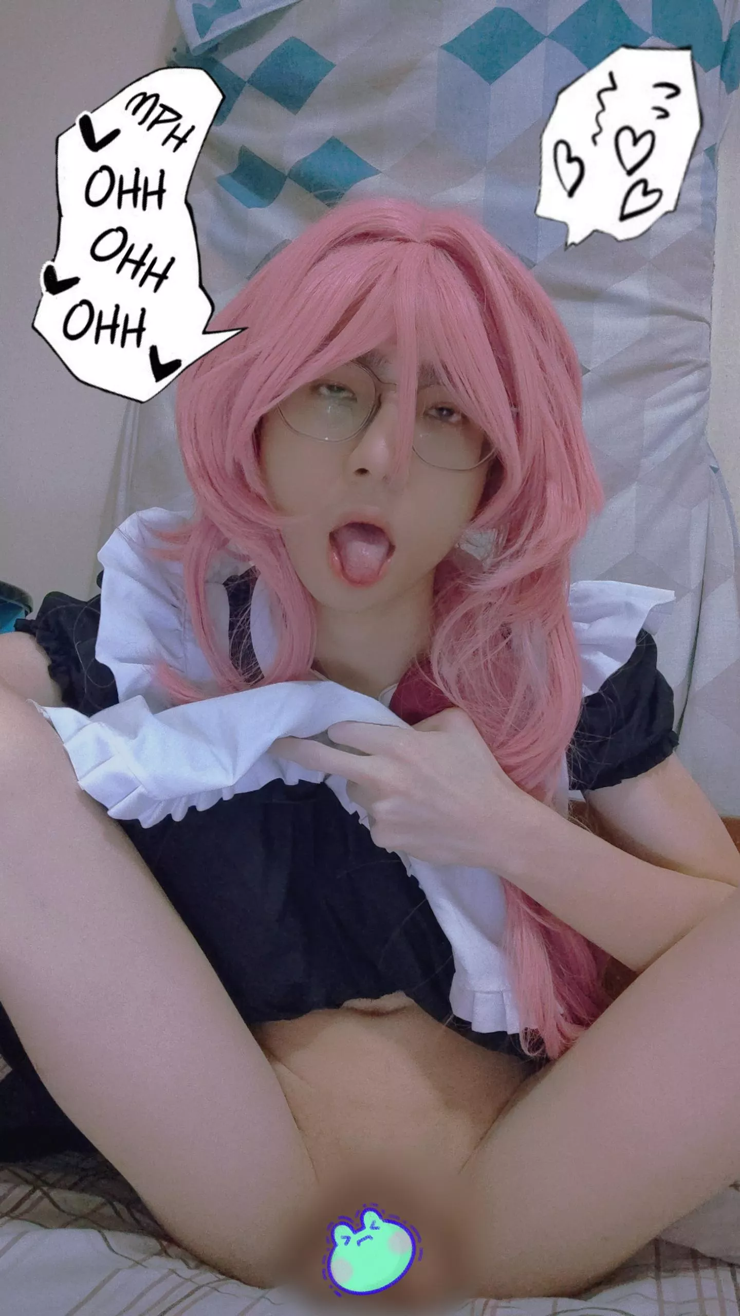 My mind is meltinggg from so much pleasureeee 🥴