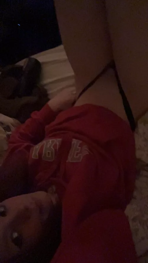 My new hoodie is so comfy :3