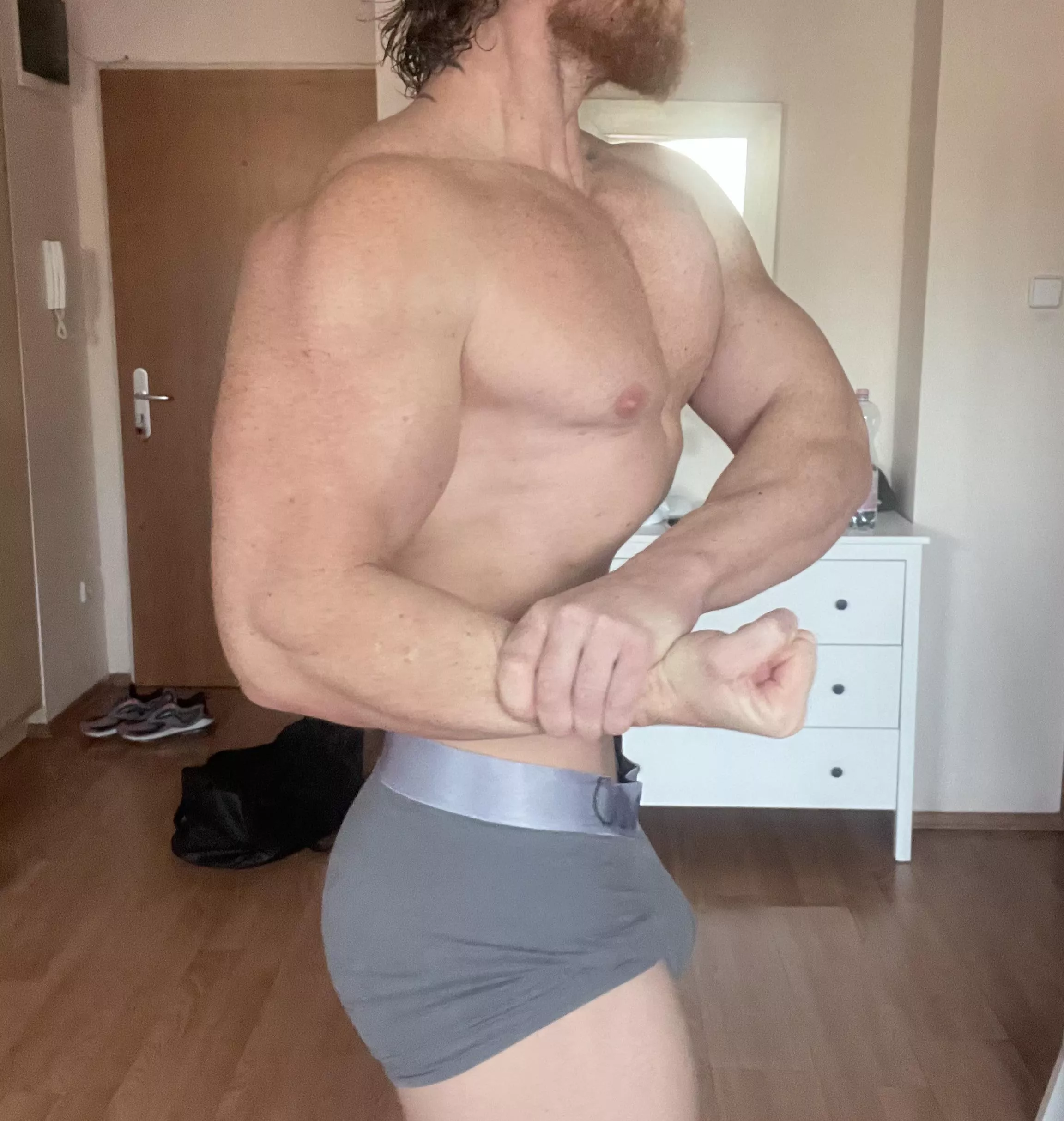 Need to find a pair of posting trunks soon.