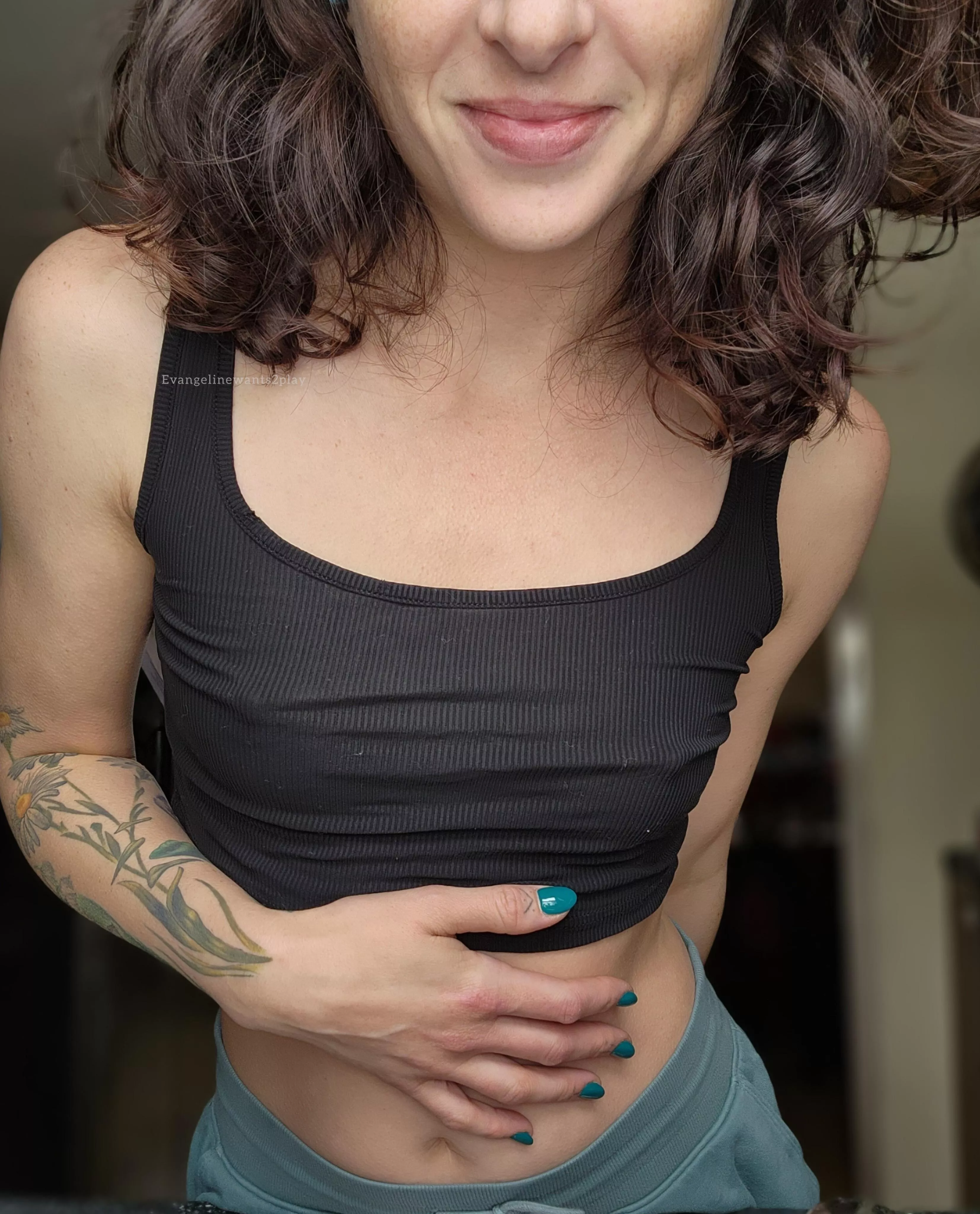 No bras allowed in this house (^_-)