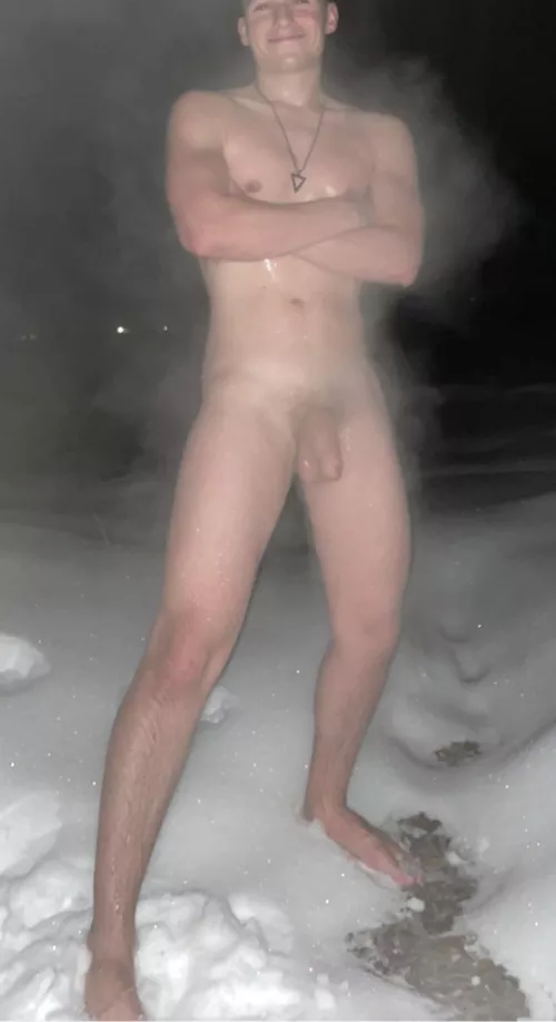 Playing in the snow ;)