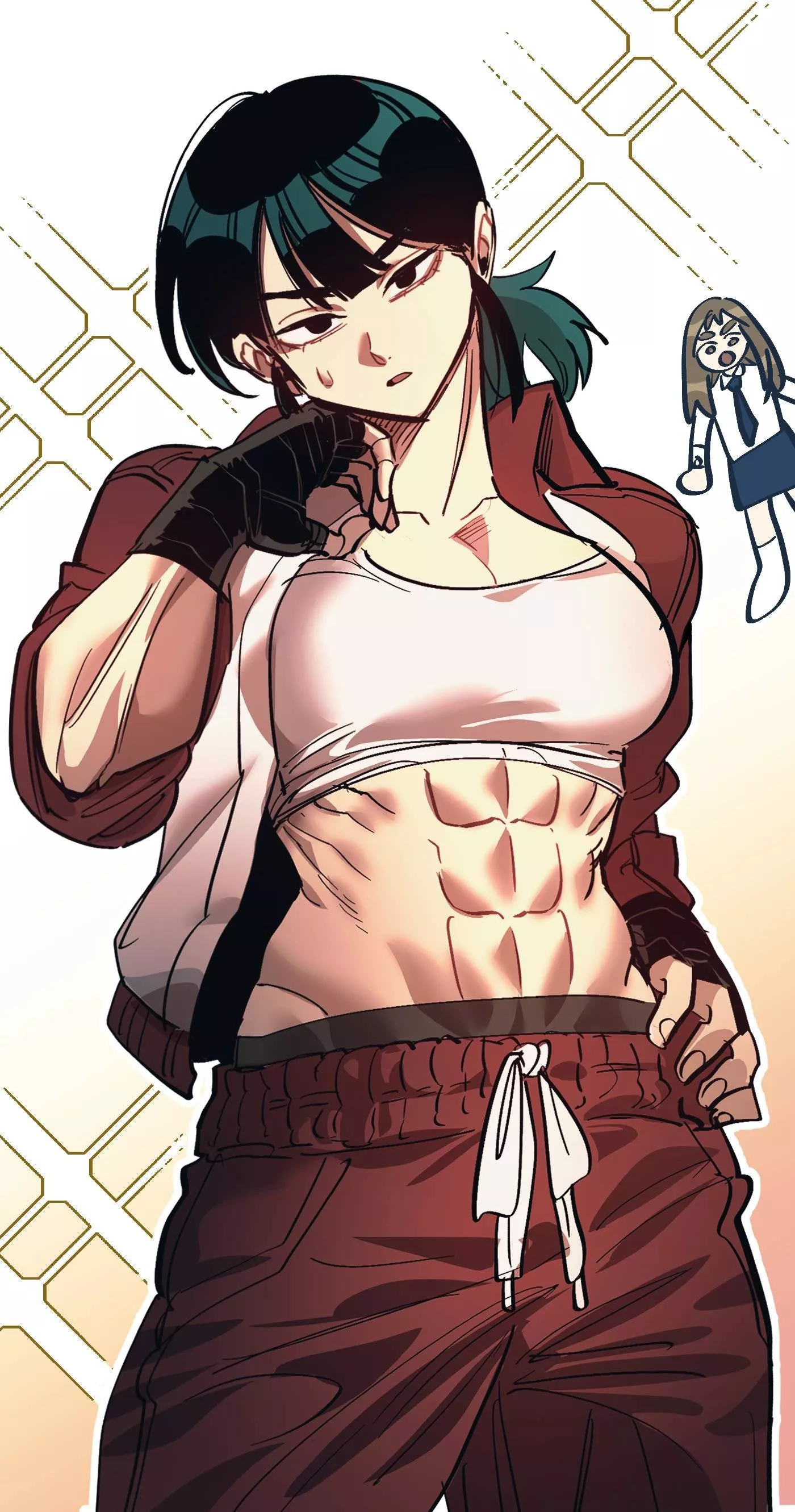 PoV: Your domme came back from the gym