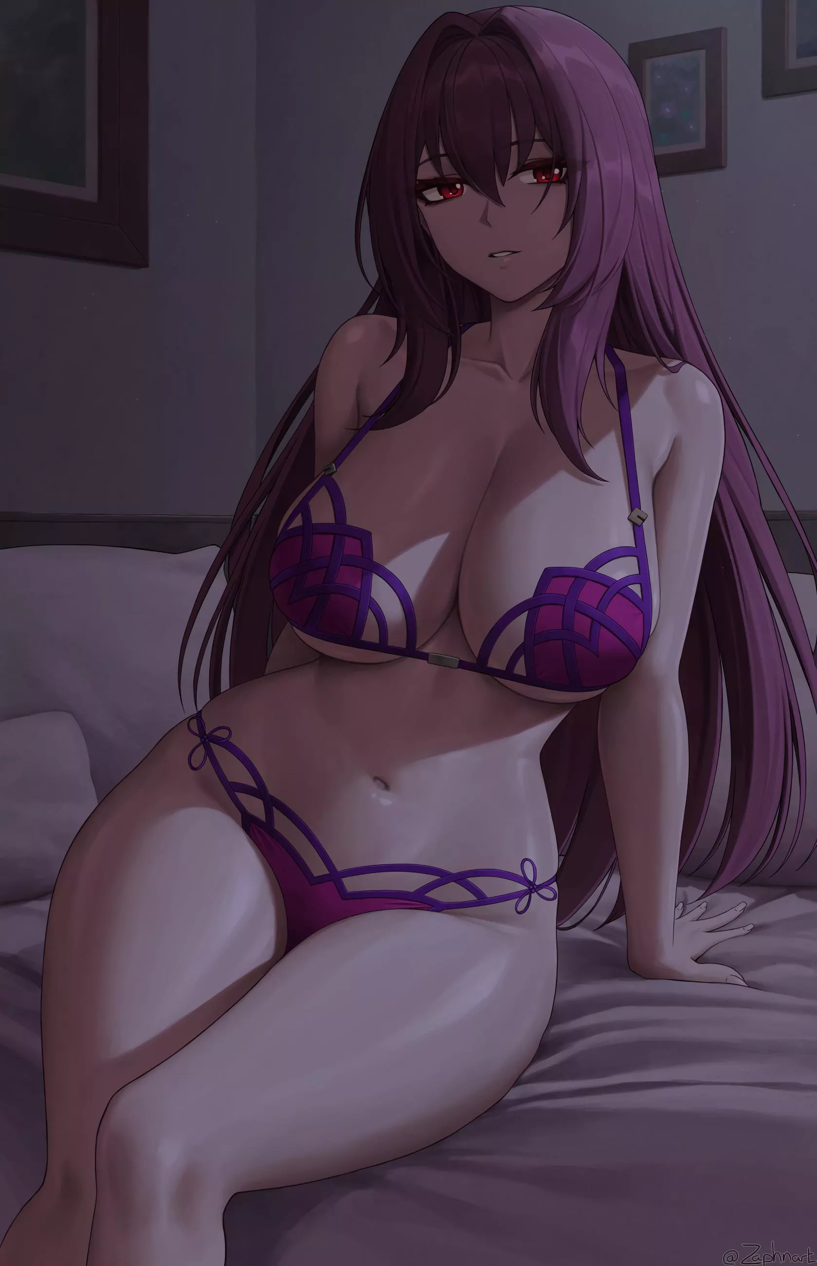 Scathach (ZaphnArt) [Fate]