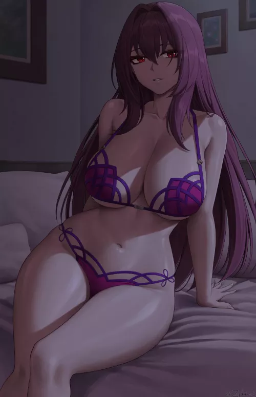 Scathach (ZaphnArt) [Fate]