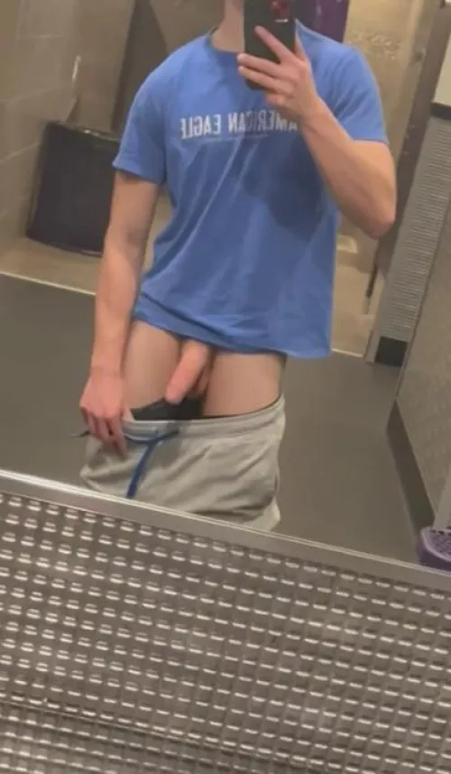 Showing off at the gym