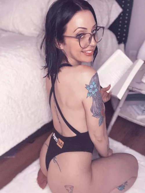 Smiling about all the dirty things we are going to do together…