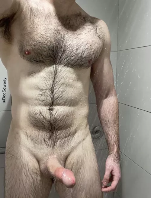 Something about the gym showers... (M)