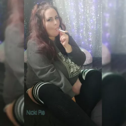 staying cozy and smokey