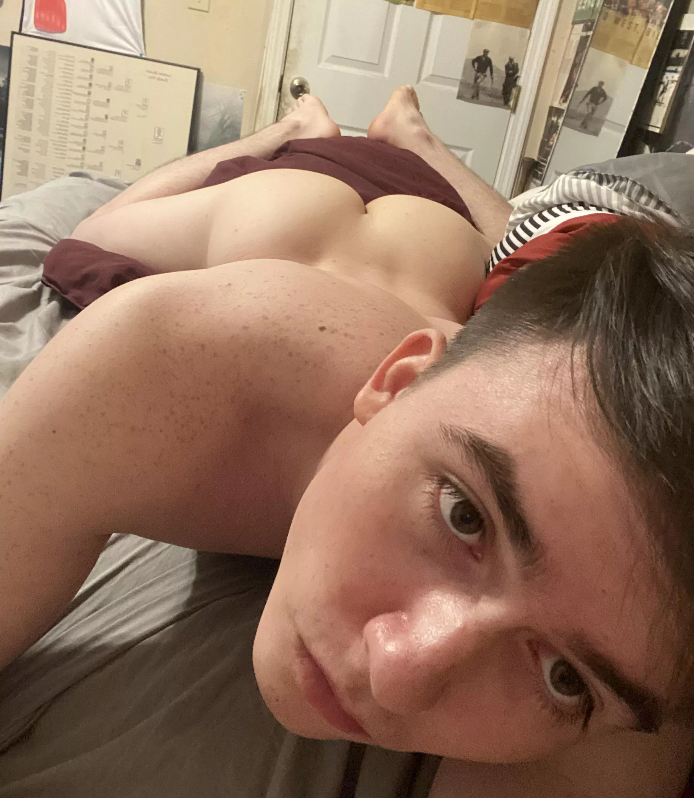 Straight boy I baited and now own. Currently BMing him. DM FOR MORE.